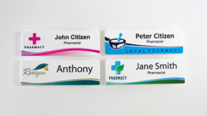 Custom Name Badges for your Pharmacy! | Ph:(03) 5033 1124