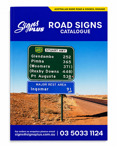 Signs Plus Road Signs Catalogue cover