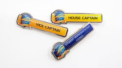 Student metal badges