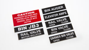 Machine Labels (Custom made!)